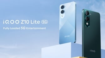 iQOO Z10 Lite Resmi Rilis: HP 5G Murah Sejutaan dengan Baterai 6.000 mAh