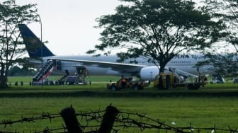 Densus 88 Serius Dalami Ancaman Bom ke Pesawat Saudia Airlines yang Bawa Jemaah Haji Indonesia