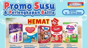 Lengkapi Kebutuhan Si Kecil! Susu Formula hingga Popok Bayi Diskon Spesial Indomaret