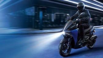 Mengenal Yamaha Augur! Tampang bak Pesawat Alien, Mesin Sekelas Aerox 155, Harga Premium