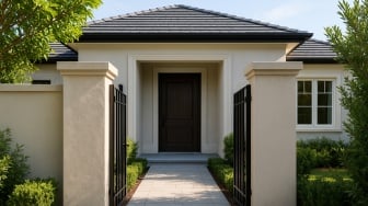12 Inspirasi Desain Gerbang Depan Rumah Sederhana Tapi Mewah 2025