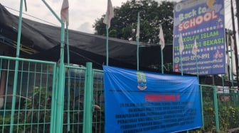 Disegel Disdik Kota Bekasi, Begini Penampakan Sekolah Bodong Al Kareem Islamic School