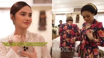 Irwan Mussry 'Paksa' Syifa Hadju Pakai Bros Maia Estianty,Ekspresi Cemas Kekasih El Jadi Sorotan