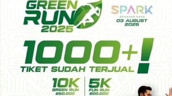 1000+ Tiket Ludes! Green Run 2025 Buktikan Lari Peduli Lingkungan Jadi Tren