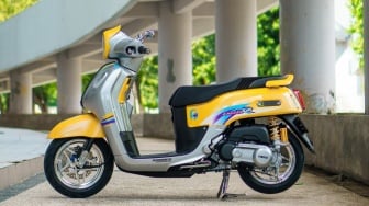 Modifikasi Fazzio Hybrid yang Bikin Nostalgia dengan Yamaha F1ZR