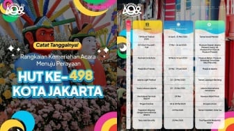 Jangan Lewatkan! Begini Rangkaian Perayaan HUT Jakarta ke-498: Pertunjukan Kolosal Bakal Meriah