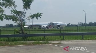 Ancaman Bom Pesawat Saudia Airlines Hoaks, Kemenhub Pastikan Ratusan Jemaah Haji Aman dan Sehat