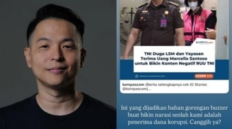 Tanggapan Ernest Prakasa Dituding Terima Dana Korupsi dari Bikin Konten Negatif RUU TNI