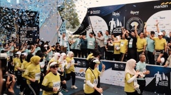 Rekor! Mandiri Jogja Marathon 2025 Capai Puncak, 9.200 Pelari dan NDX AKA Ramaikan Prambanan
