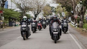 Pengguna Keluarga Maxi 'Numplek' di Pembukaan Maxi Yamaha Day 2025