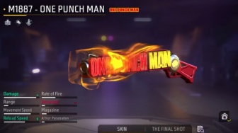 54 Kode Redeem FF Terbaru 25 Agustus 2025, Hadiah M1014 Predator hingga M1887 One Punch Man