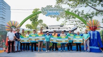 Jasindo Bangun Masa Depan Ekonomi Hijau dari Sungai Ciliwung