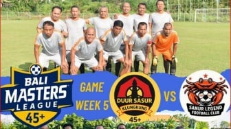 Hujan Gol dan Duel Sengit Papan Atas Warnai Pekan Kelima Bali Masters League 2025