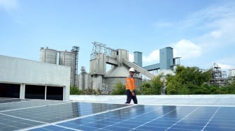 SMGR Dongkrak Kapasitas Pembangkit Listrik Tenaga Surya 6 Kali Lipat
