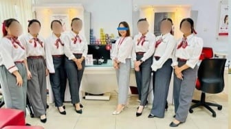 Tampang Roslina Rossa Fang Tersangka Penyiksa ART di Batam, Owner Pet Cafe dan Mantan Manager Bank
