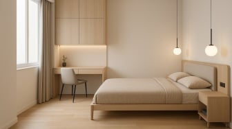 10 Desain Kamar Tidur Minimalis Ukuran 3x3 yang Estetik, Nyaman untuk Rumah Modern Ukuran Kecil!