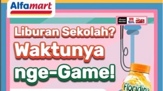 Promo Spesial Liburan Sekolah di Alfamart: Beli Voucher Game, Dapat Minuman Gratis