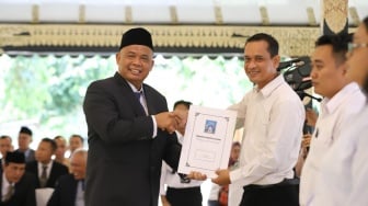 538 PPPK Sleman Akhirnya Pegang SK, Ini Pesan Penting Bupati Agar Amanah dan Maksimal