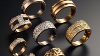 7 Tren Cincin Emas Terbaru 2025: Desain Modern dan Stylish yang Lagi Hits