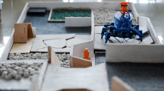 Ini Dia Tirtapod, Robot Penyelamat Karya Mahasiswa di Kota Cilegon