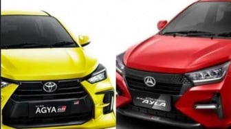 Adu Keren Toyota Agya Vs Daihatsu Ayla 2025, Sama-sama City Car Lincah dan Irit!