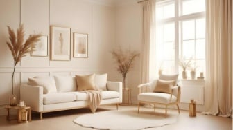 10 Inspirasi Cat Rumah Warna Cream, Bikin Suasana Rumah Lebih Cozy