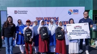 BRI Peduli Salurkan Bantuan untuk Renovasi SDN Sukamahi 02 Bogor
