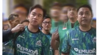 Wapres Gibran Tanding Bola Bareng Striker Timnas Indonesia, Momen Cetak Goal Digunjing