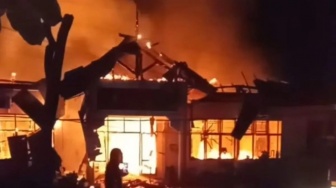 Kantor Dinas Pertanian Tanah Datar Terbakar, Ini Dugaan Penyebabnya!