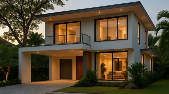 8 Desain Rumah 2 Lantai Minimalis Modern, Elegan dan Mewah Dipandang Mata!