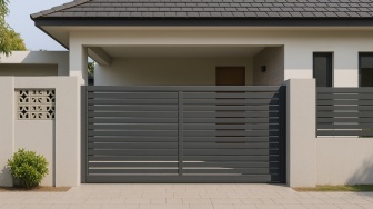 7 Desain Pagar Rumah Minimalis, Bikin Tampilan Estetik dan Makin Elegan!