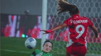 Sama-sama Buntu, Ini Hasil Babak Pertama Timnas Putri Indonesia vs Kirgistan