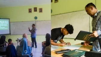 Berkesan! Angga Fuja Widiana Ubah Momen Bagi Rapor Jadi Ajang Perenungan