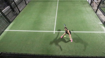  Suasana gelaran Soekarno Padel Cup 2025 yang digelar di Jakarta Selatan, Sabtu (28/6/2025). {Dok: BMI}