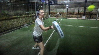  Suasana gelaran Soekarno Padel Cup 2025 yang digelar di Jakarta Selatan, Sabtu (28/6/2025). {Dok: BMI}