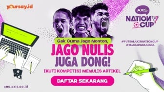 Gemakan #SuaraParaJuara Versimu! Ikuti Kompetisi Menulis AXIS Nation Cup 2025, Menangkan Hadiahnya!