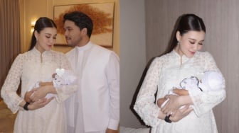 Aaliyah Massaid Deskripsikan Wajah 'Bule' Baby Arash, Balasan Menohok untuk Haters!