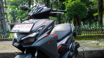 Sistem "Turbo" Aerox Alpha Berpadu Desain Agresif untuk Anak Muda
