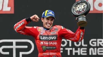 MotoGP Belanda 2025: Marc Marquez Hattrick, Marco Bezzecchi Gendong Aprilia