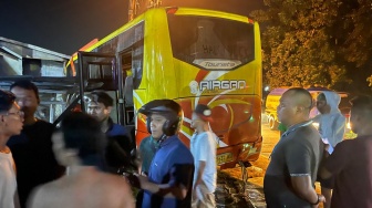 Bus Tabrak Warung di Kubu Raya, Satu Orang Tewas, Polisi Buru Truk Kabur