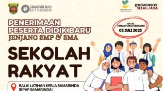 Sekolah Rakyat Hadir di Samarinda, 200 Kuota Disiapkan untuk Anak Miskin Ekstrem
