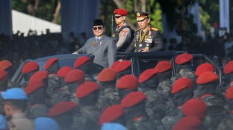 Prabowo Apresiasi Kapolri: Bantu Produksi Pangan hingga Terjun Beri Makan Bergizi
