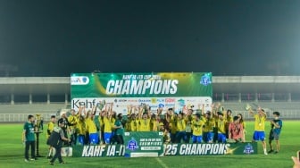 Final Kahf IA-ITB Cup 2025 Dramatis, Kemenangan IAFI ITB Juara, Mini VAR Diimplementasikan