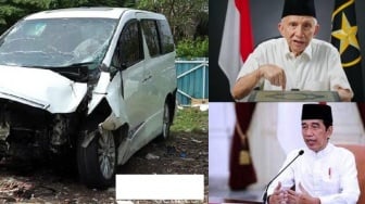 Amien Rais: Jokowi Mau Bunuh Anak Saya di Tol Cipali