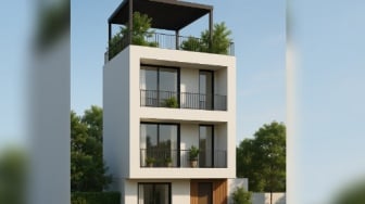 10 Desain Rumah 3 Lantai dengan Rooftop, Hunian Modern untuk Gaya Hidup Perkotaan!