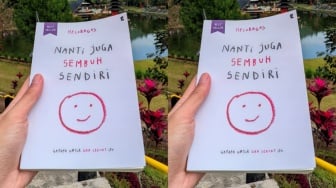 Review Buku Nanti Juga Sembuh Sendiri: Ketika Buku Bisa Menjadi Teman Baik