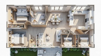 5 Desain Kamar 3x4 Minimalis yang Estetik dan Fungsional, Cocok untuk Rumah Kecil hingga Kosan!