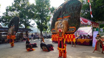 Dampingi Kelompok Seni Singo Wahyu Wibowo, Semen Gresik Dukung Pelestarian Seni Budaya Tradisional