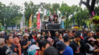 Ribuan Warga Desak Reforma Agraria di Balai Kota, JRMK: Kami Bukan Pendatang