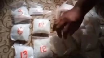 Nyaris 2 Kg Sabu Disita dari Tangan Pria Asal Bojong Gede Bogor